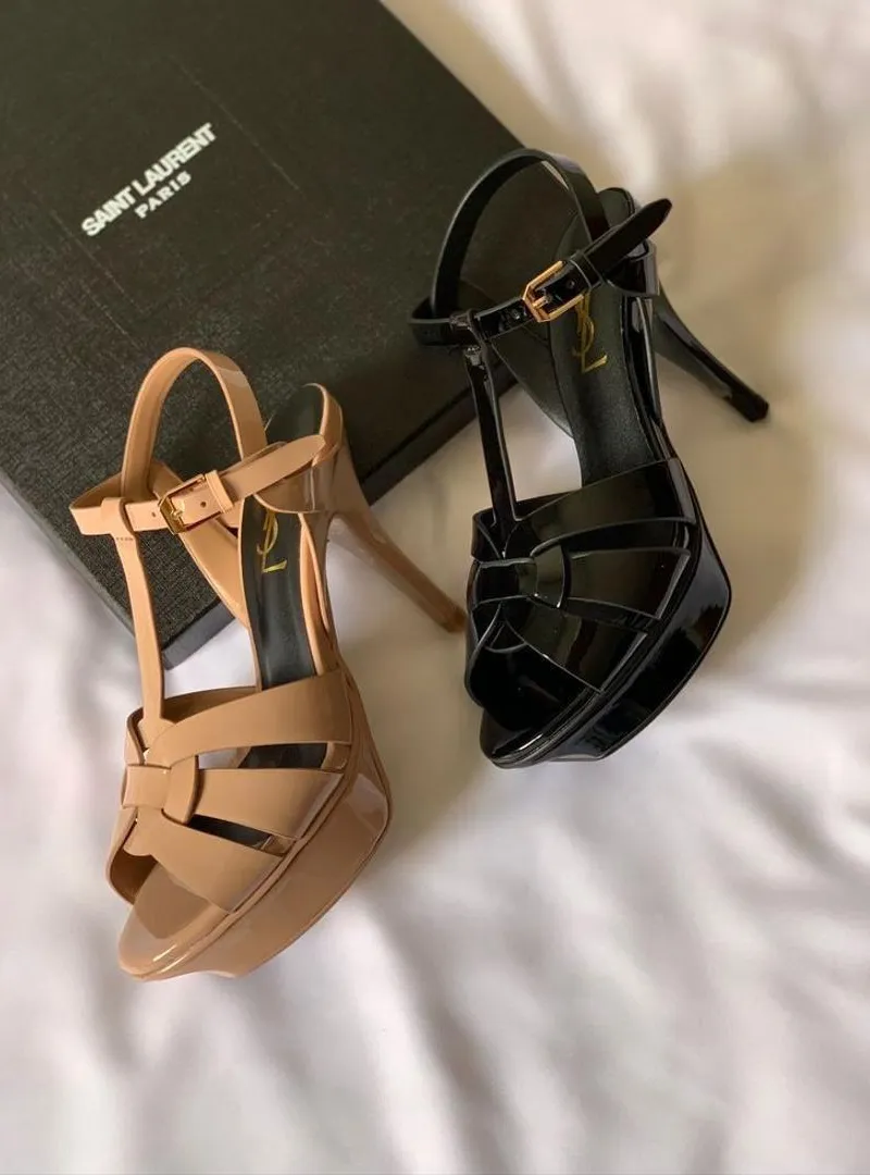 Sandale Yves Saint Laurent en Cuir YS0870