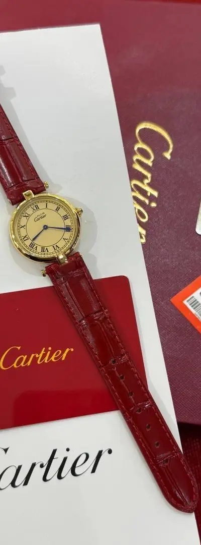 Montre de Luxe Cartier Must Cuir CR9540