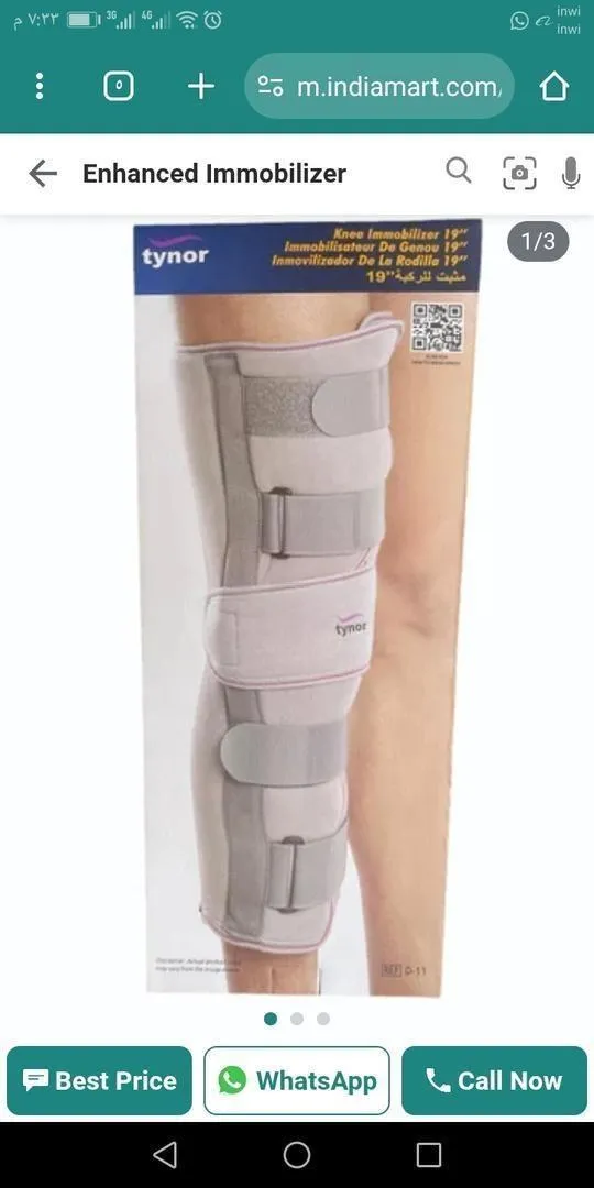 Protection et stabilisation du genou