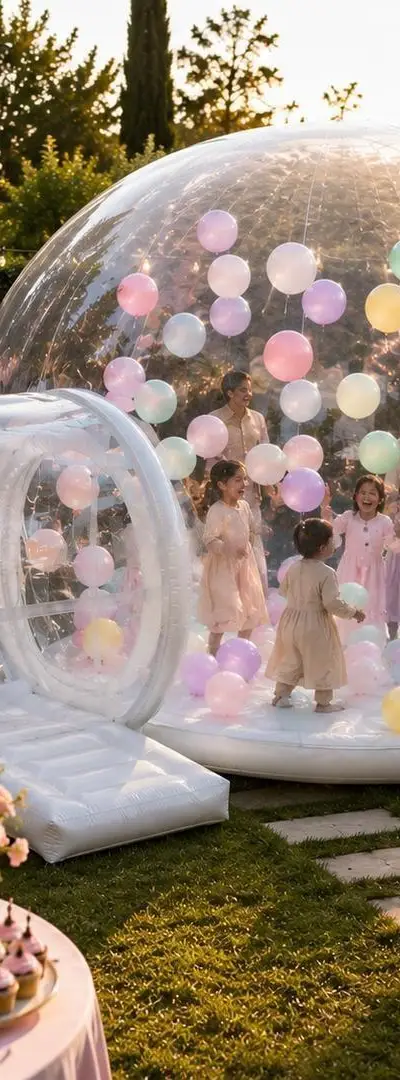 Maison Bulle Gonflable Transparente