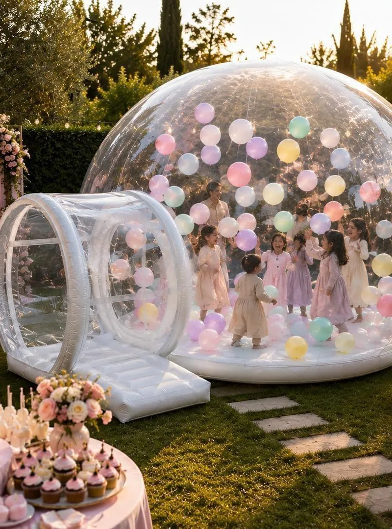 Maison Bulle Gonflable Transparente