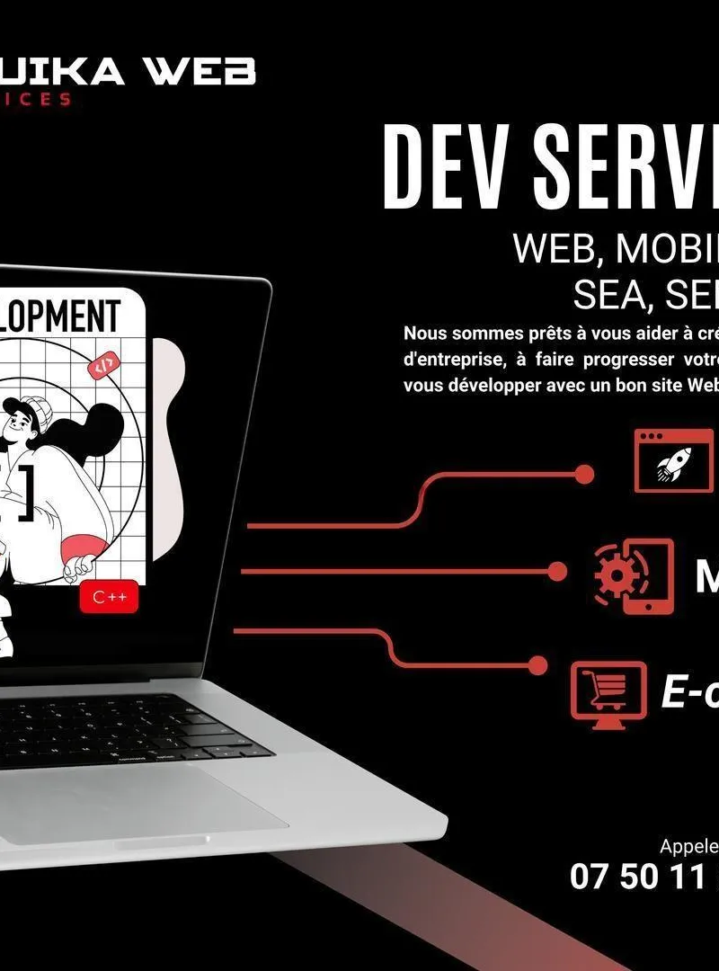 Développement web – Création de sites modernes et attractifs