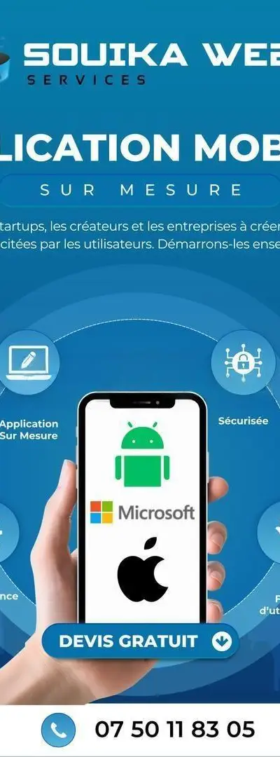 Créez Votre Application Mobile 📲