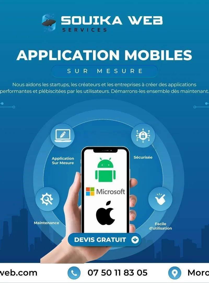 Créez Votre Application Mobile 📲