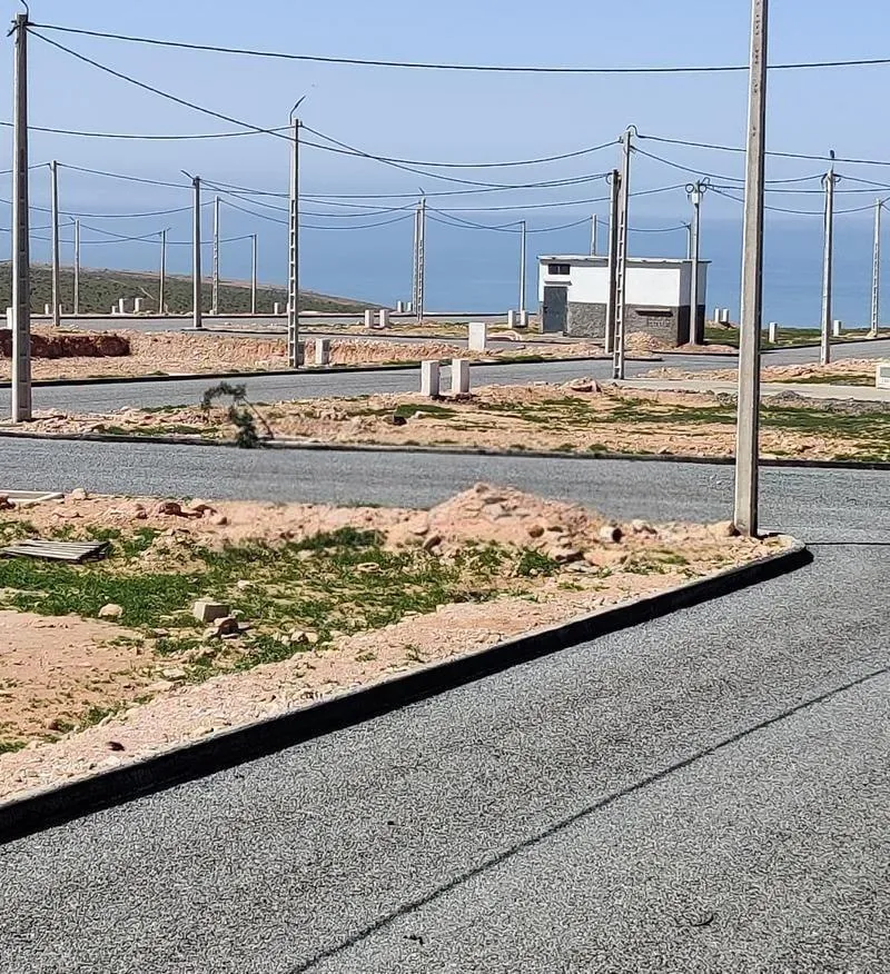 Terrain titré 88m2 sur plage Sidi Ifni