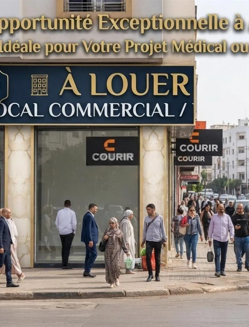 À louer Local idéal pour cabinet