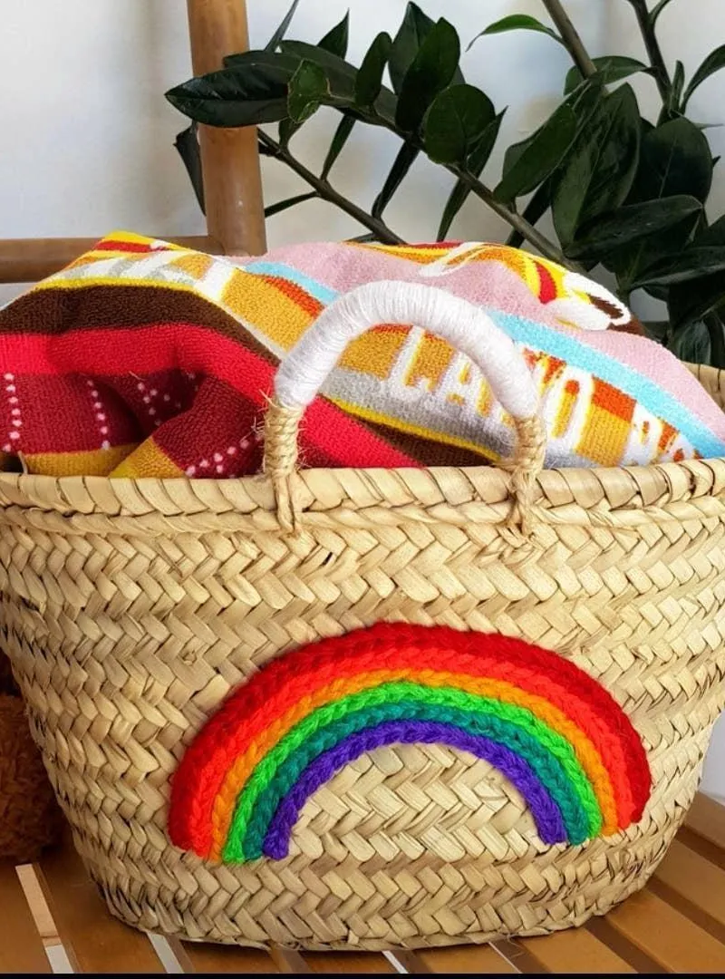 Collection distinctive de paniers marrakchis