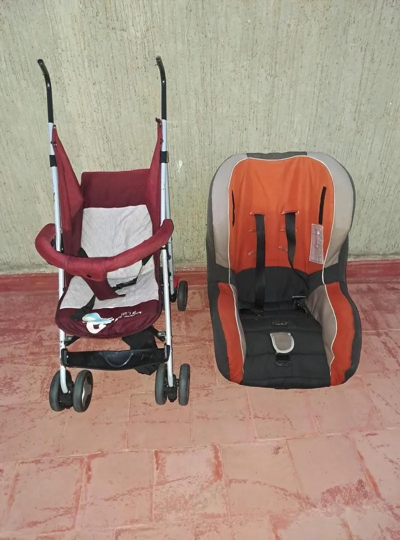 Poussette avec siège auto