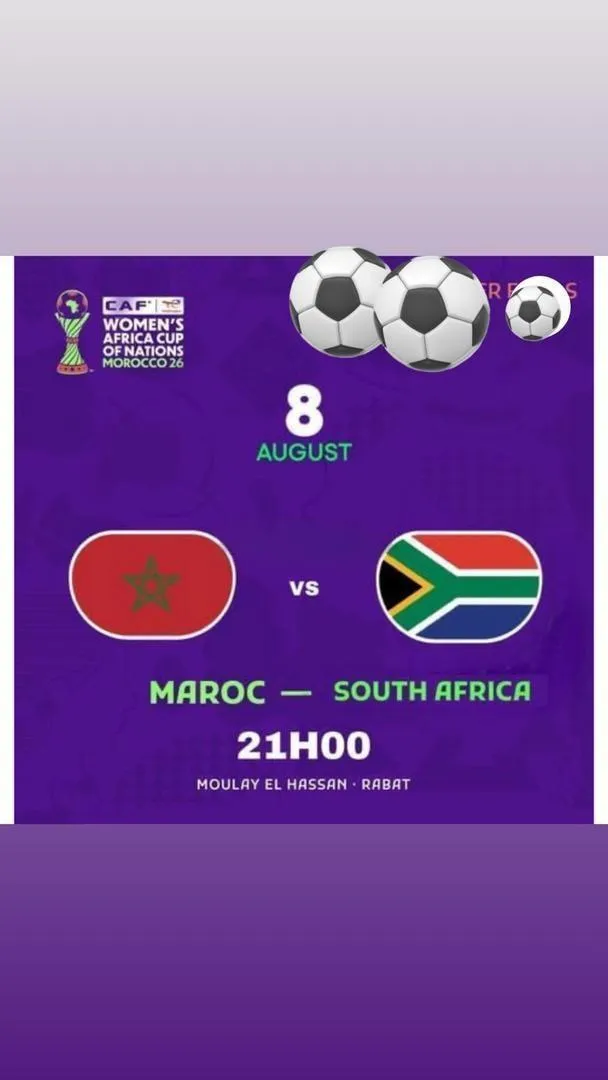 Maroc - Afrique du Sud / CAN féminine