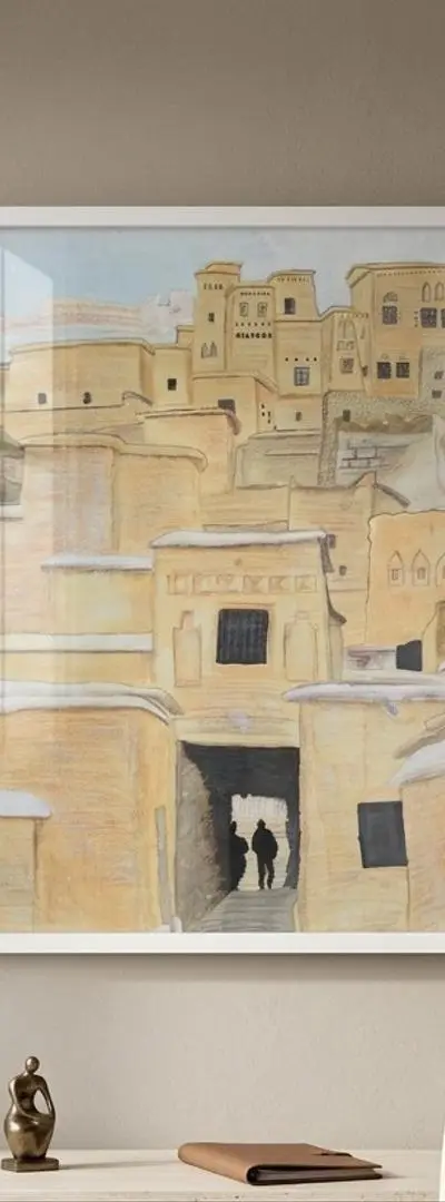 Tableau Original – Aït Ben Haddou – Art Marocain