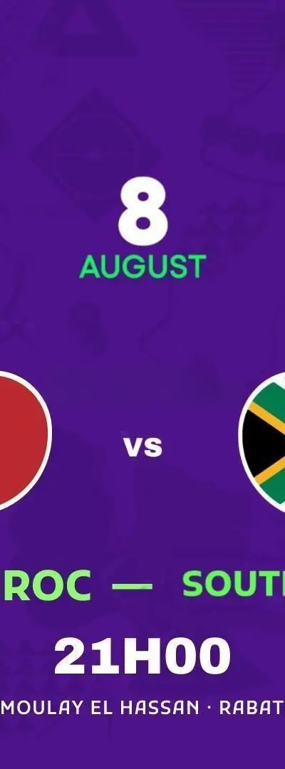 [CAT 1] Maroc vs Afrique du Sud