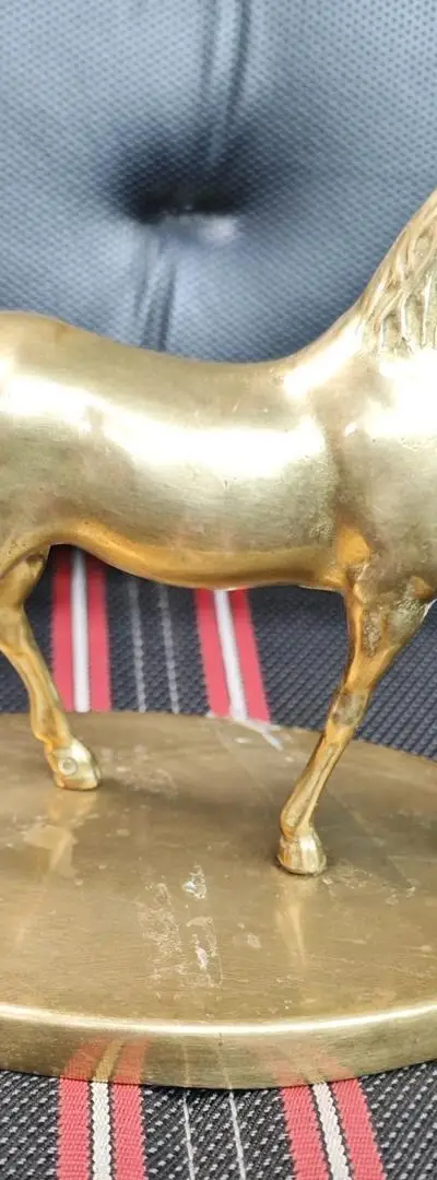 Statue de cheval en cuivre décoration