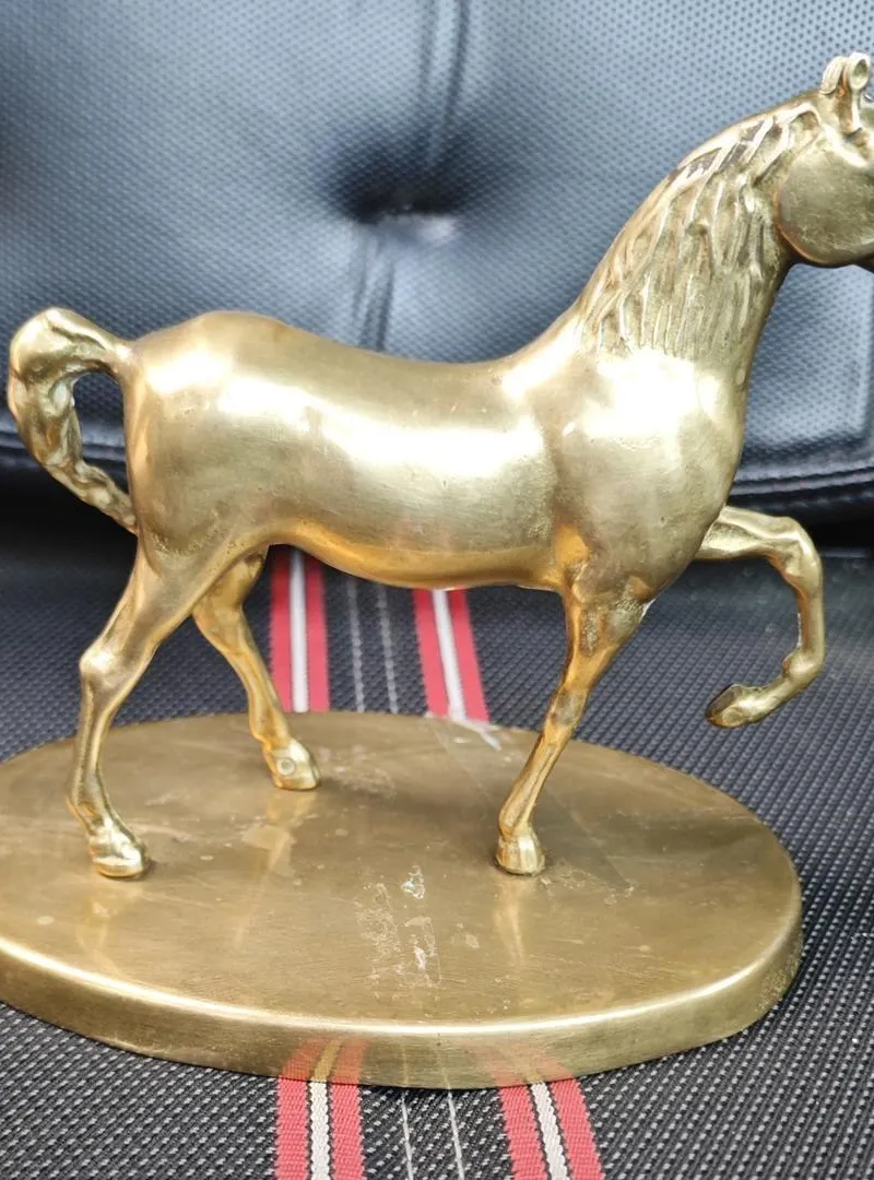 Statue de cheval en cuivre décoration