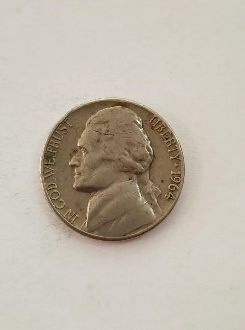 USA ancienne monnaie USA 1964 عملة أمريكية قديمة