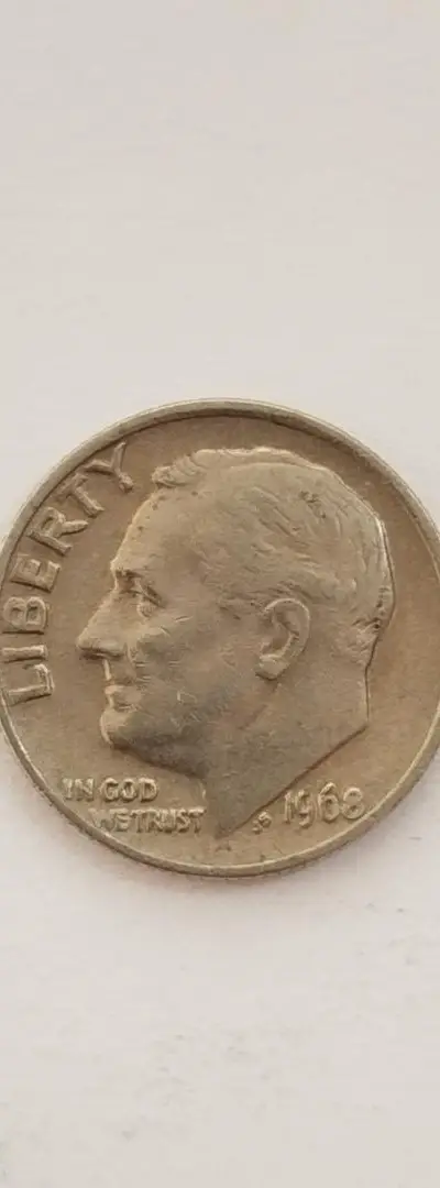 Ancienne monnaie USA 1968 عملة أمريكية قديمة