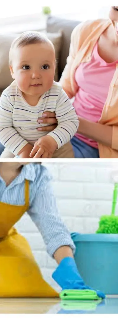 Nounou et femme de ménage
