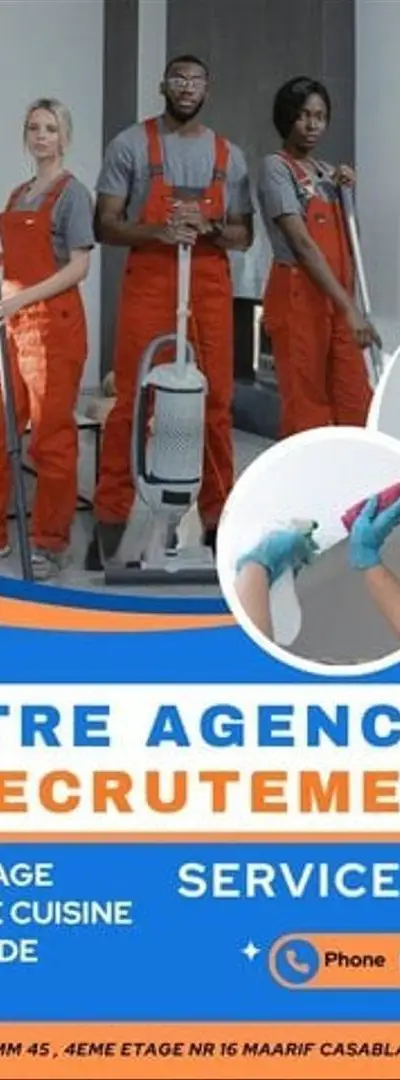Femme de ménage disponible avec expérience