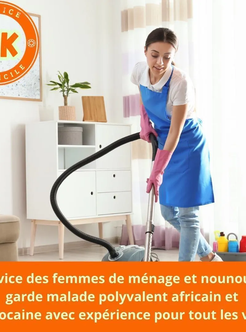 Femme de ménage et cuisine