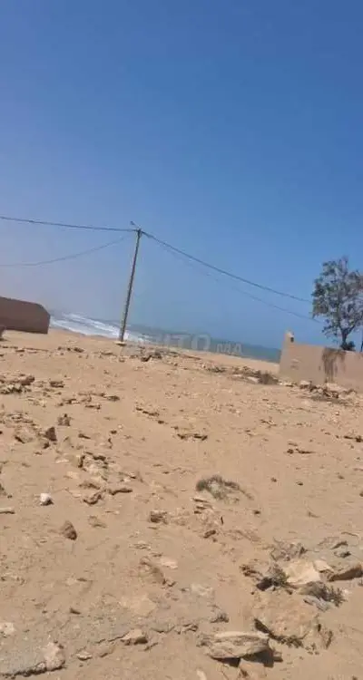Terrain avec vue sur mer
