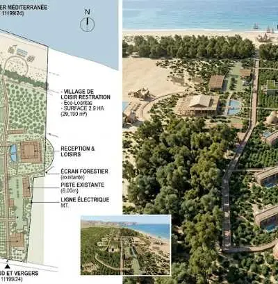 Vendre de terrain pied sur mer à Al Hoceima