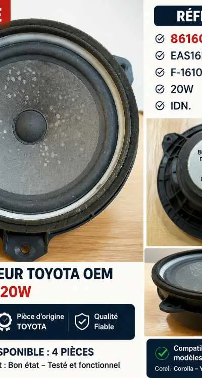 Speakrs سبيكرات toyota أصلية oem