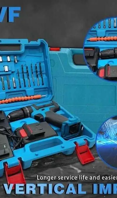 Perceuse Visseuse 36V مثقاب ومفك avec 2 Batteries