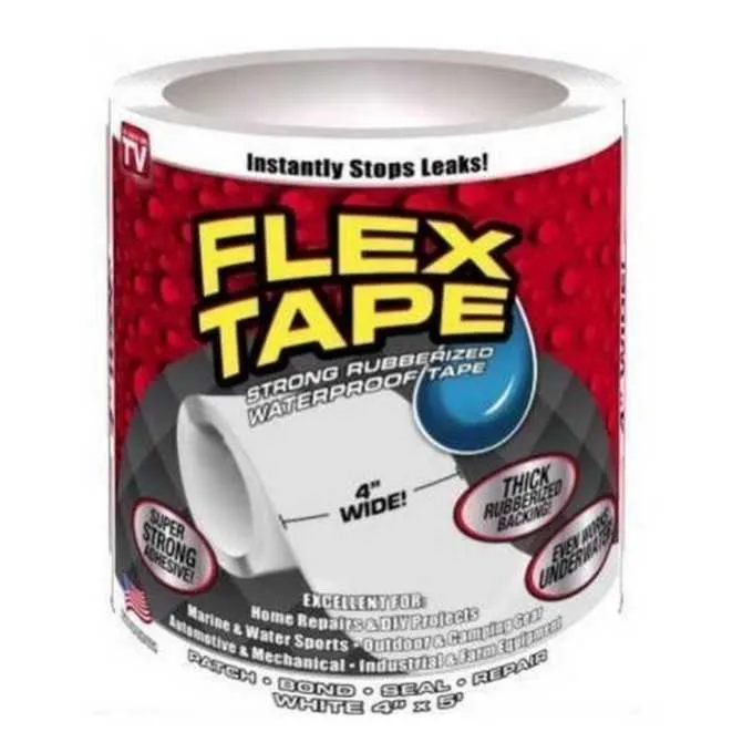 Ruban Imperméable Flex Tape™شريط مطاطي مقاوم للماء