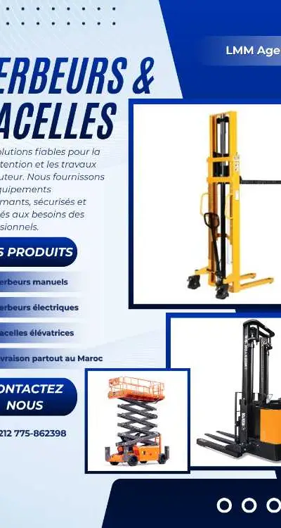 Gerbeurs & Nacelles – Vente