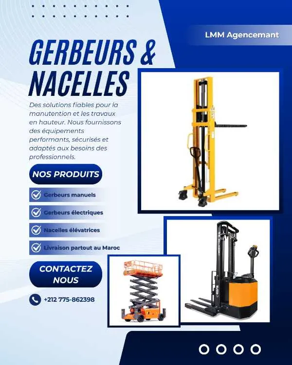 Gerbeurs & Nacelles – Vente