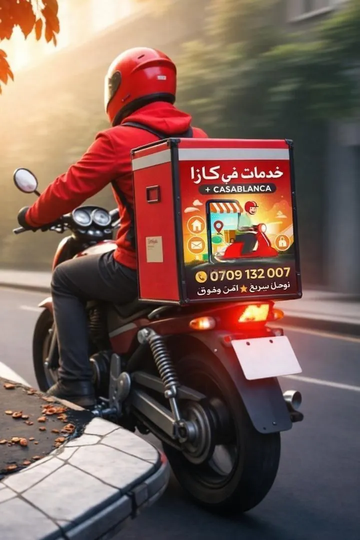 Services de livraison ville de Casablanca