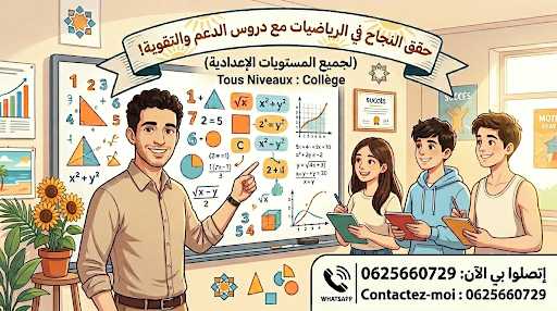 Cours de Soutien Maths Collège Session d'Été