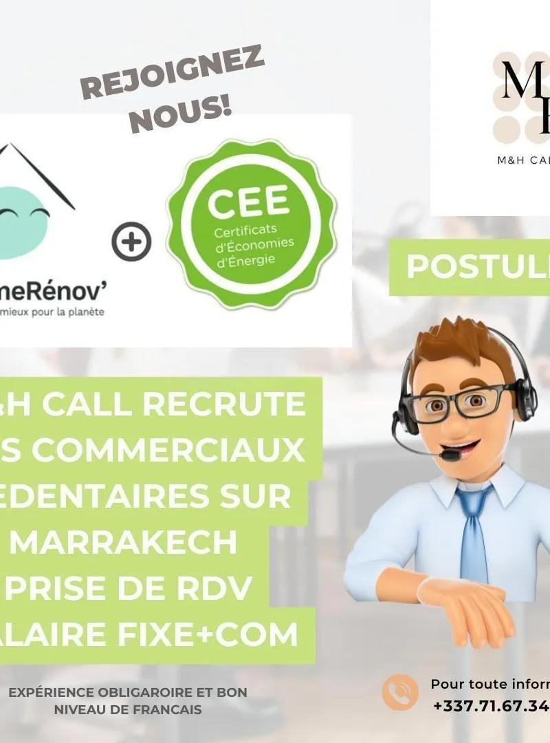 COMMERCIAL SEDENTAIRE