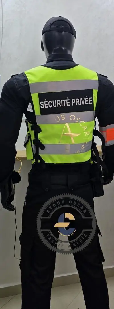 Nouveaux vêtements pour la sécurité privée et les gardes
