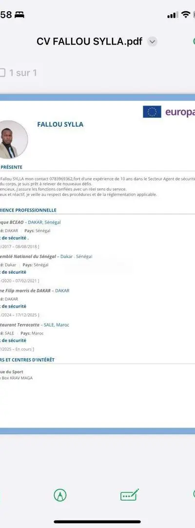 demande d’emploi 