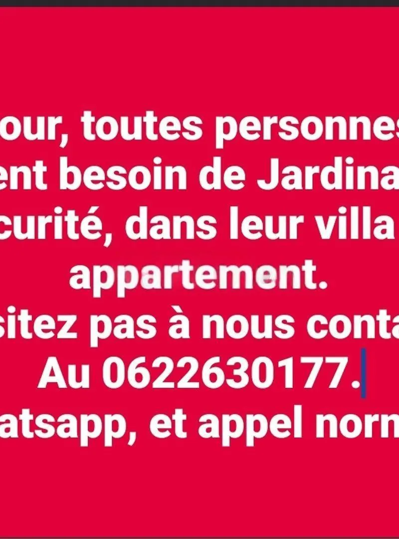 GARDIENNAGE, et sécurité 