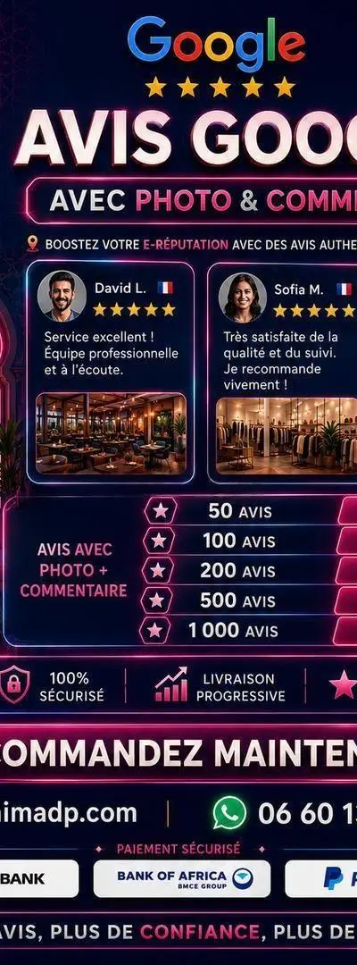 Avis Google Marrakech photo et commentaire