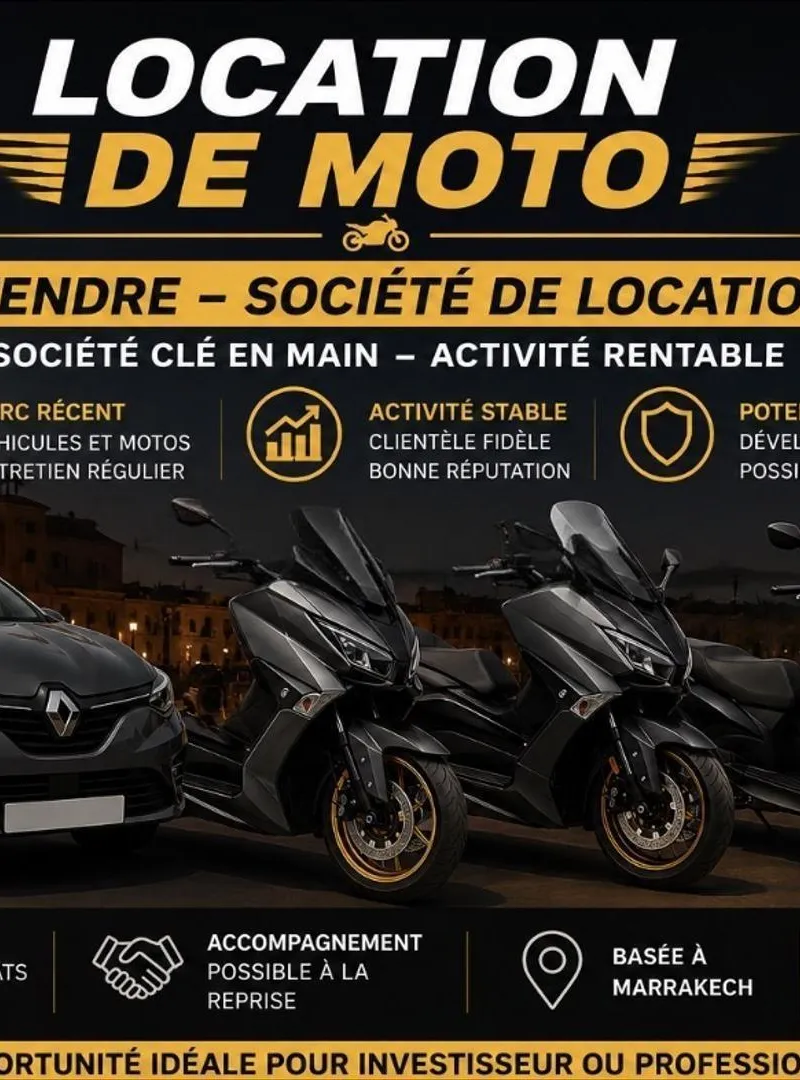 Société en activité à vendre