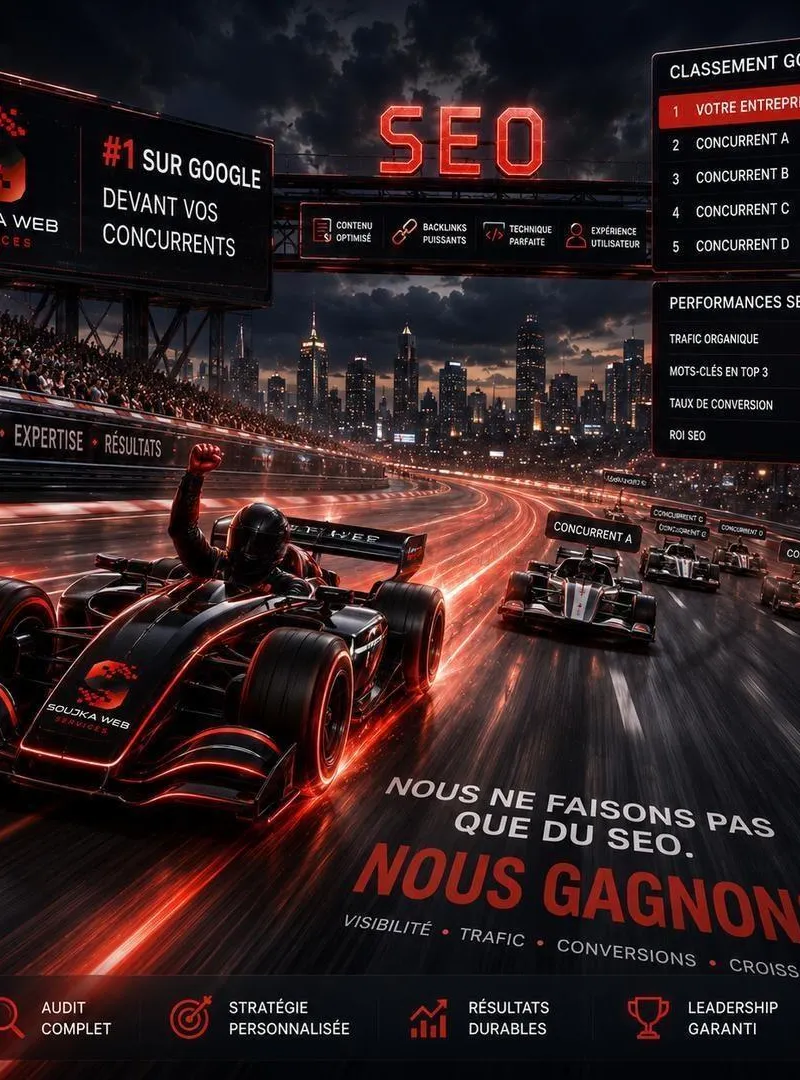 Prenez la première place devant vos concurrents