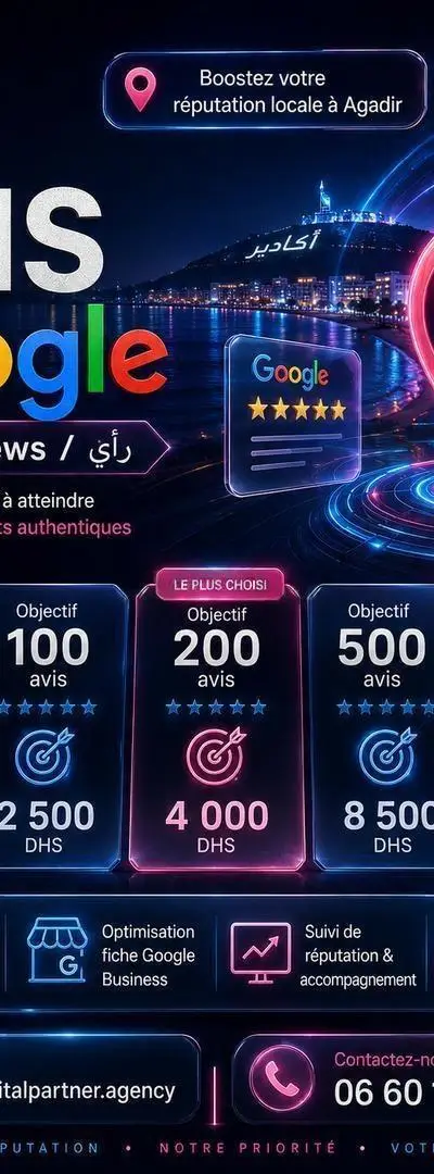 Avis Google Casablanca avec photo commentaire