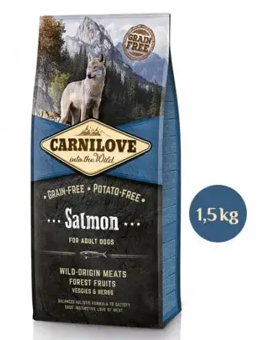 Croquettes Carnilove pour Chiens Adultes saumon