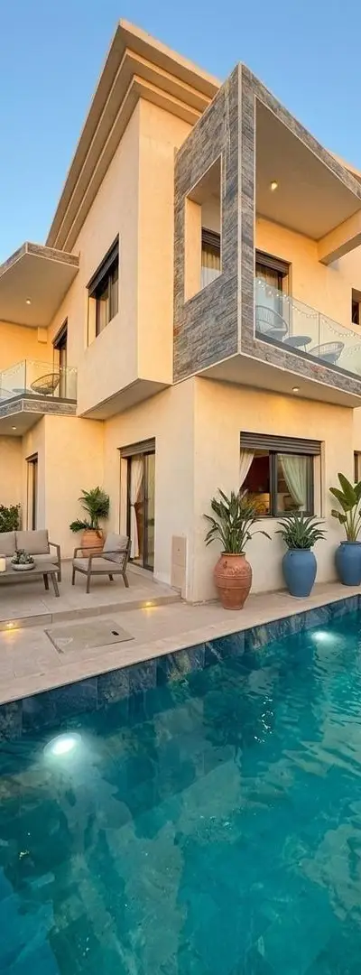 Villa de Luxe Neuve à Taghazout vue mer