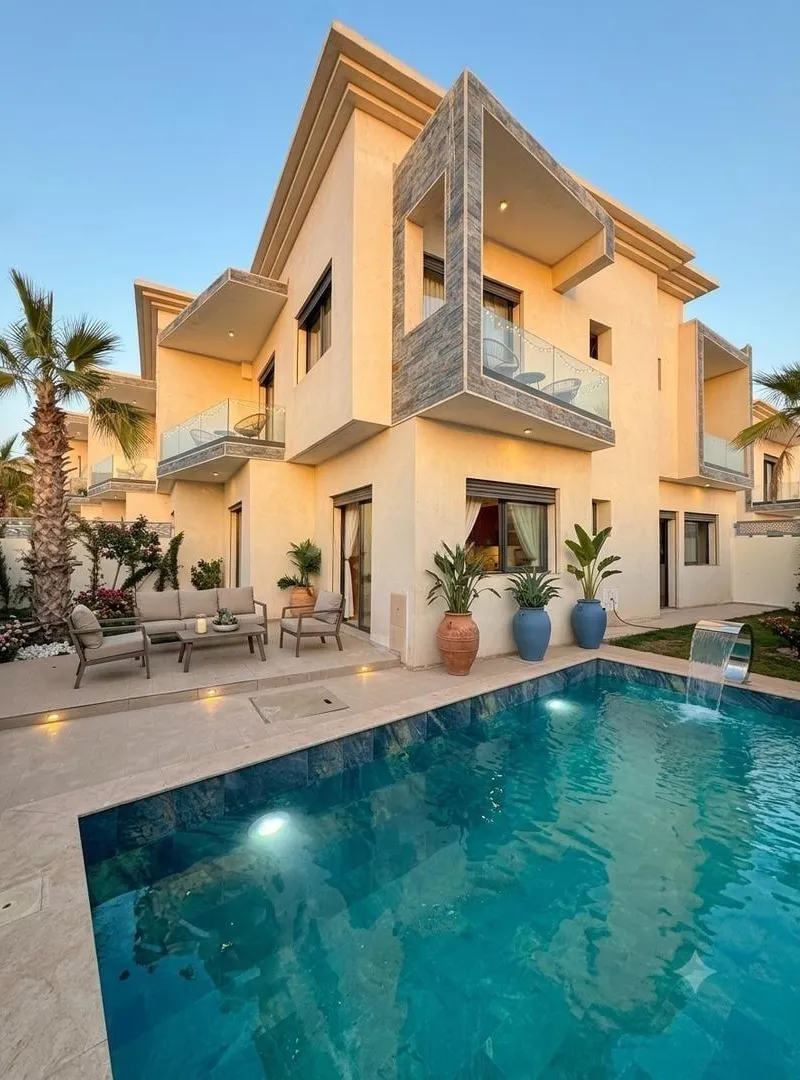 Villa de Luxe Neuve à Taghazout vue mer