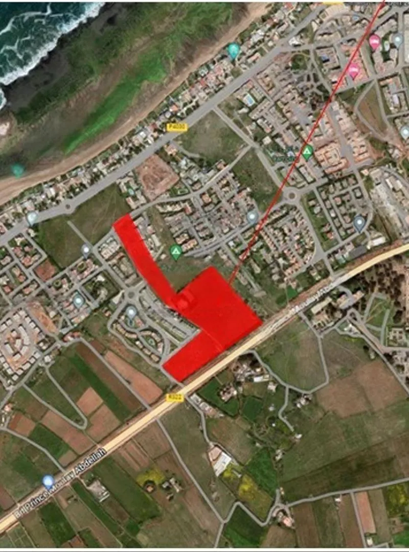 Lotissement 200 à 400 m² à Skhirat Plage