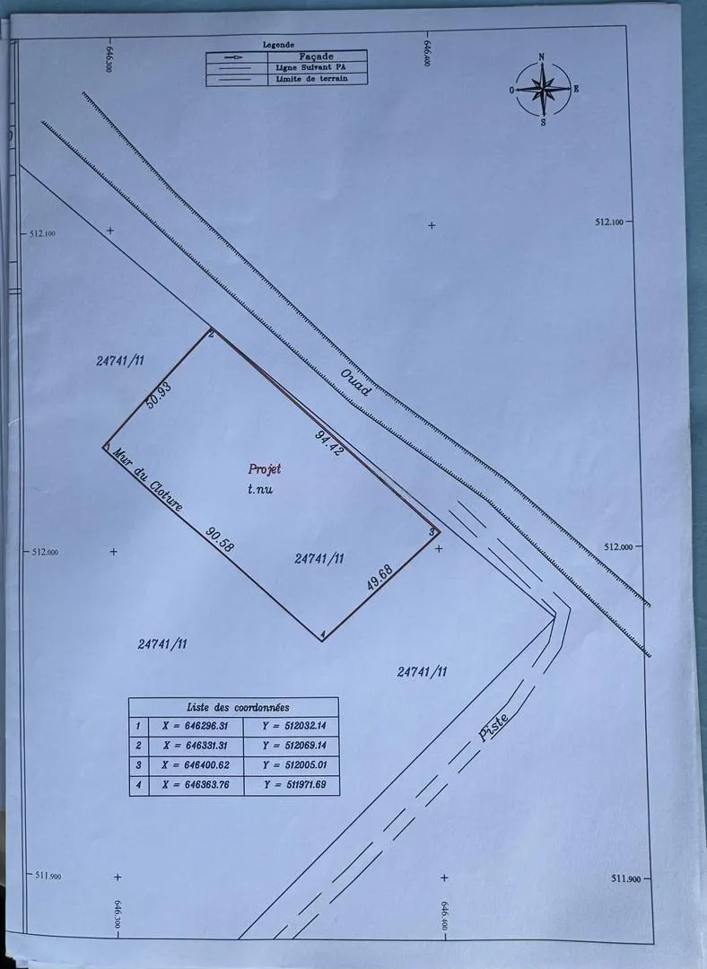 Parcelles de terrain à vendre dans la région de Trocot