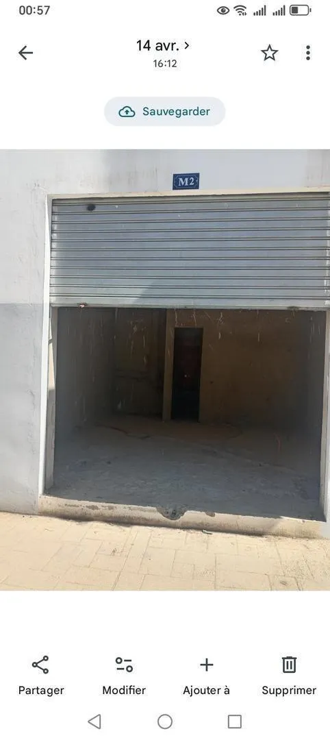 Vente d'un local commercial