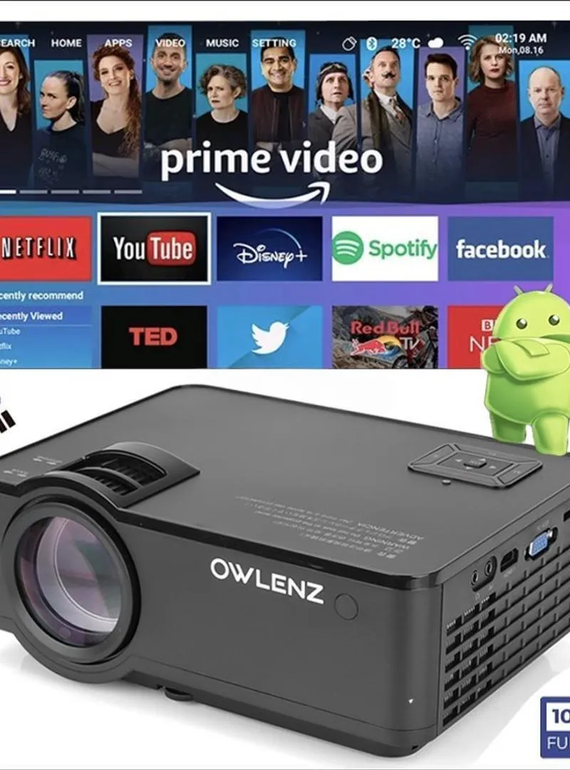 Projecteur SD150 SMART 2400 Lumens ANDROID 1080p