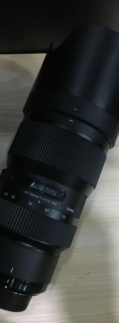Objectif Sigma 50-100 mm f1.8 Art Monture Nikon