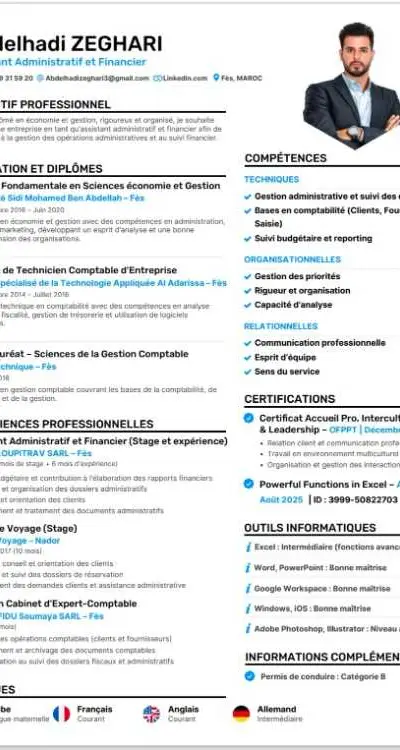 Agent Administratif | Gestionnaire