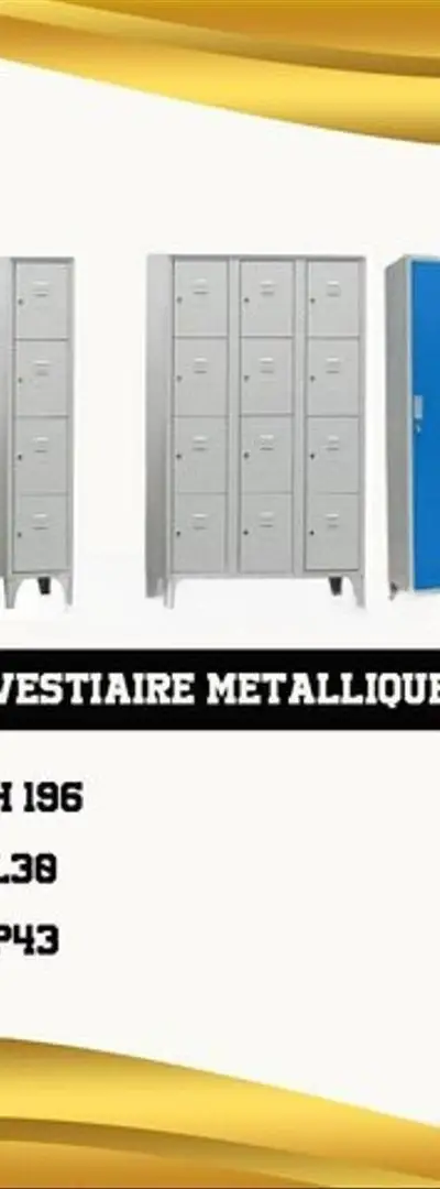 MONOBLOC ET VESTIAIRE DE BONNE QUALITE
