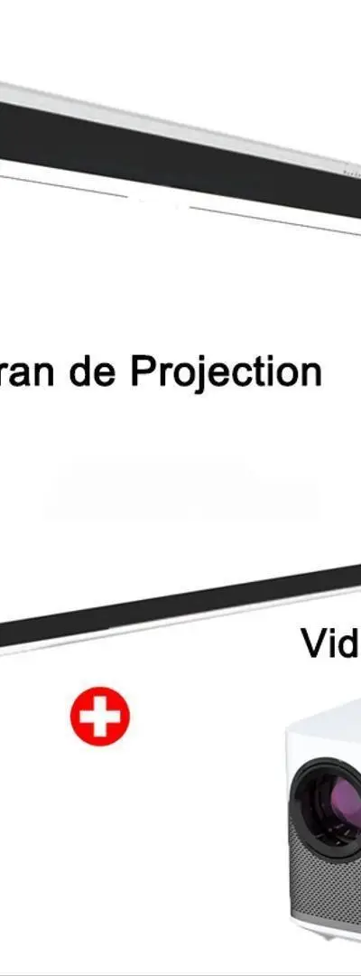 PACK Projecteur SD600 ANDROID 9.0 Écran et Support